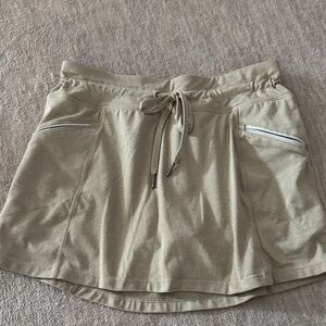 Kyodan Tan Mini Skirt